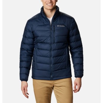 Columbia Autumn Park Down Big, Chamarras Azul Marino Para Hombre | 163580-WSM